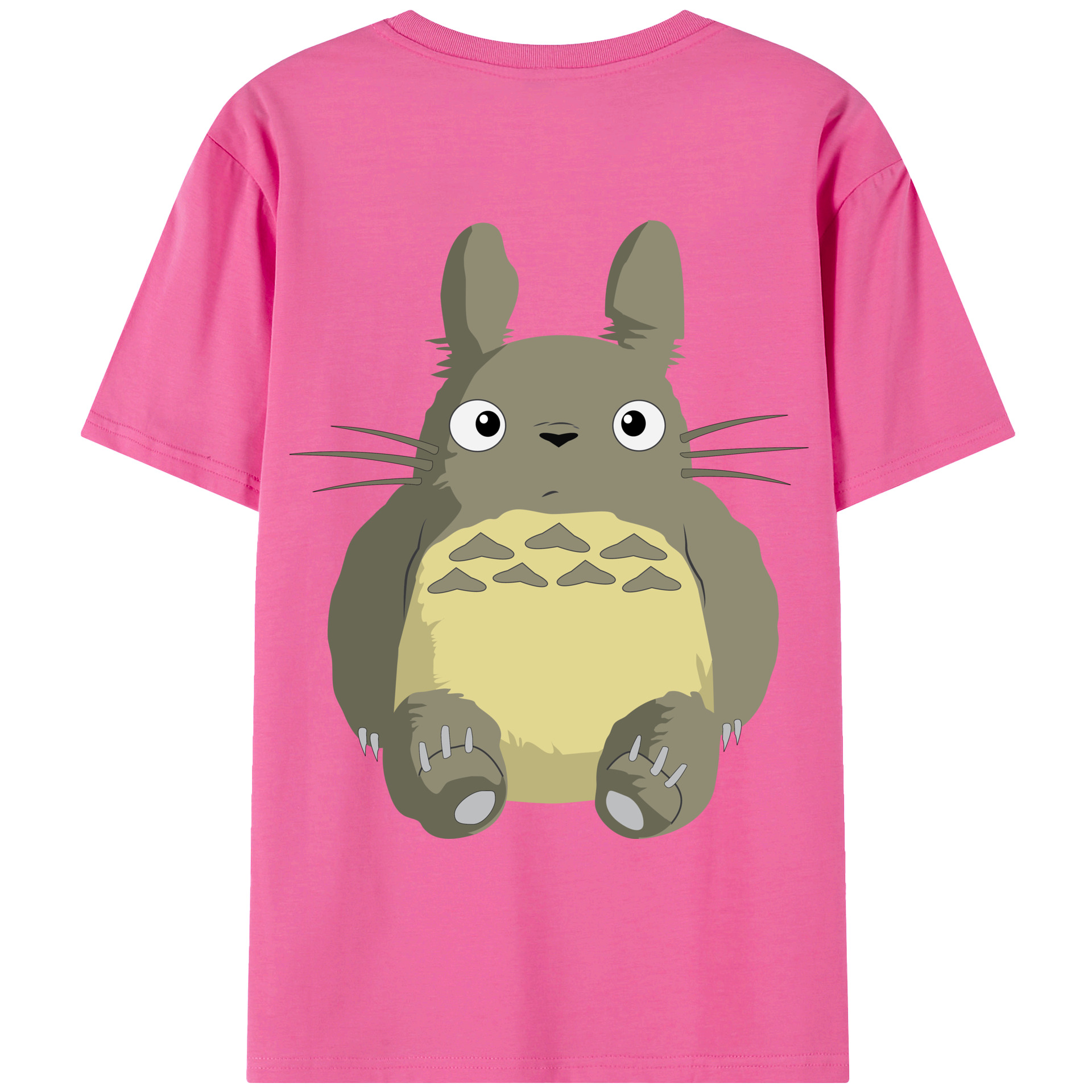 （画像用） となりのトトロ 草壁メイ 草壁サツキ My Neighbor Totoro Satsuki Kusakabe Mei Kusakabe レディース半袖Tシャツ(バックプリント)
